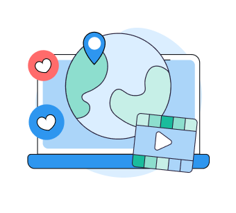 Streaming-optimized servers illustration