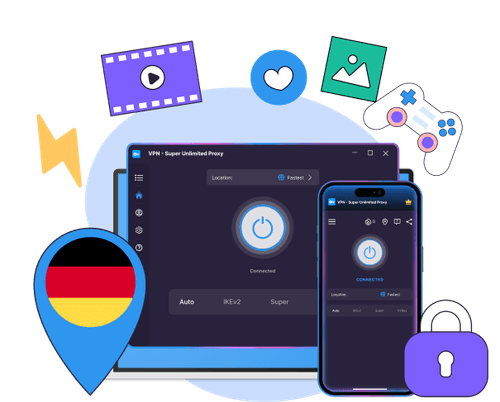 Germany VPN: Fast, Free & Secure