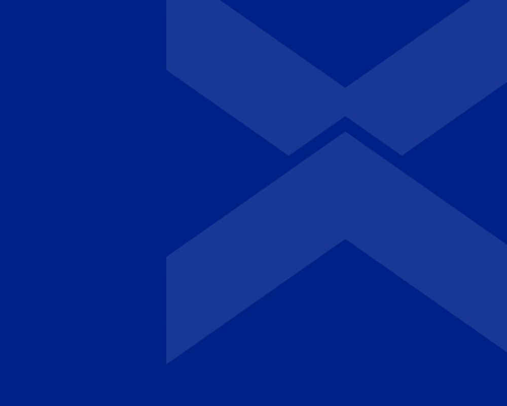 Abstract dark blue geometric pattern with NexGen's 'X' logo on a blue background.