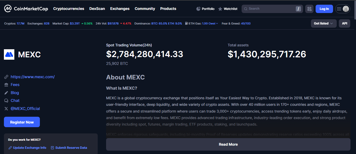 MEXC - Big Exchange, Bigger Warnings