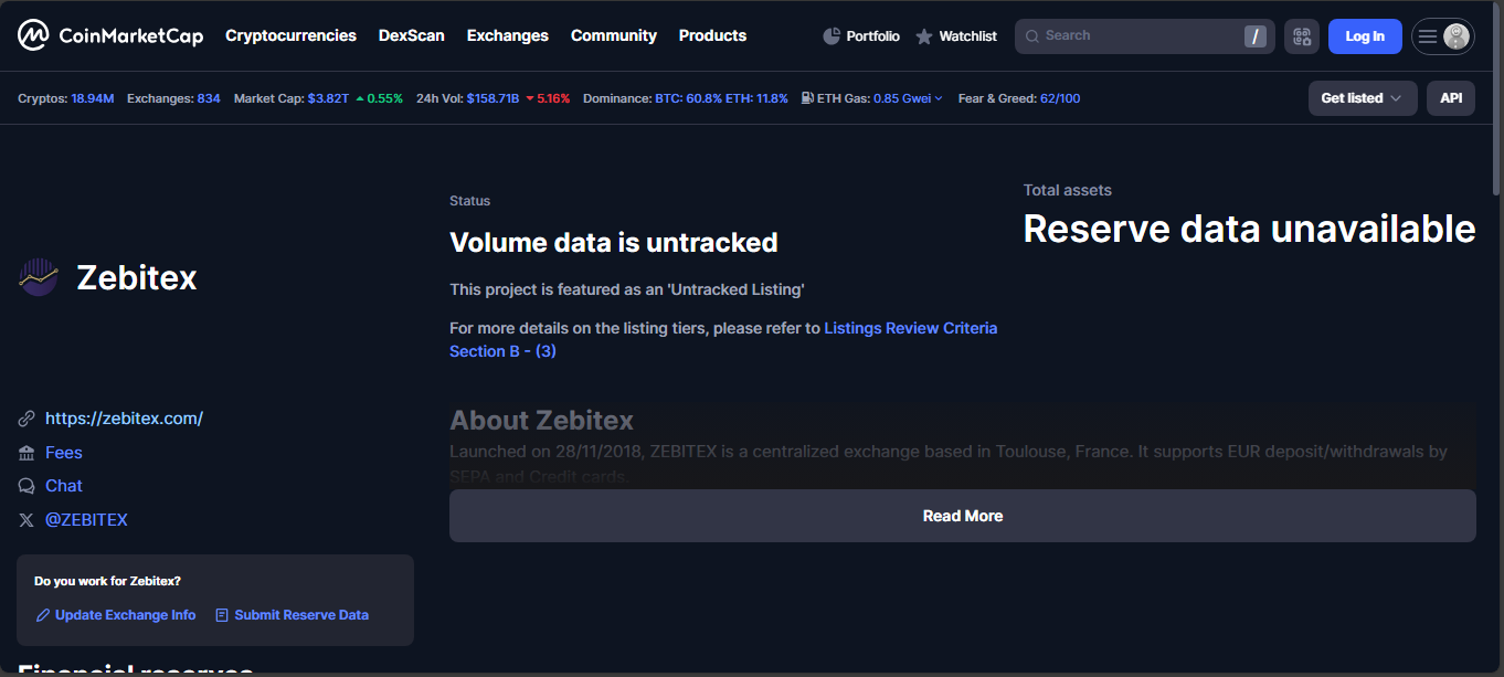 Zebitex - Exchange Review