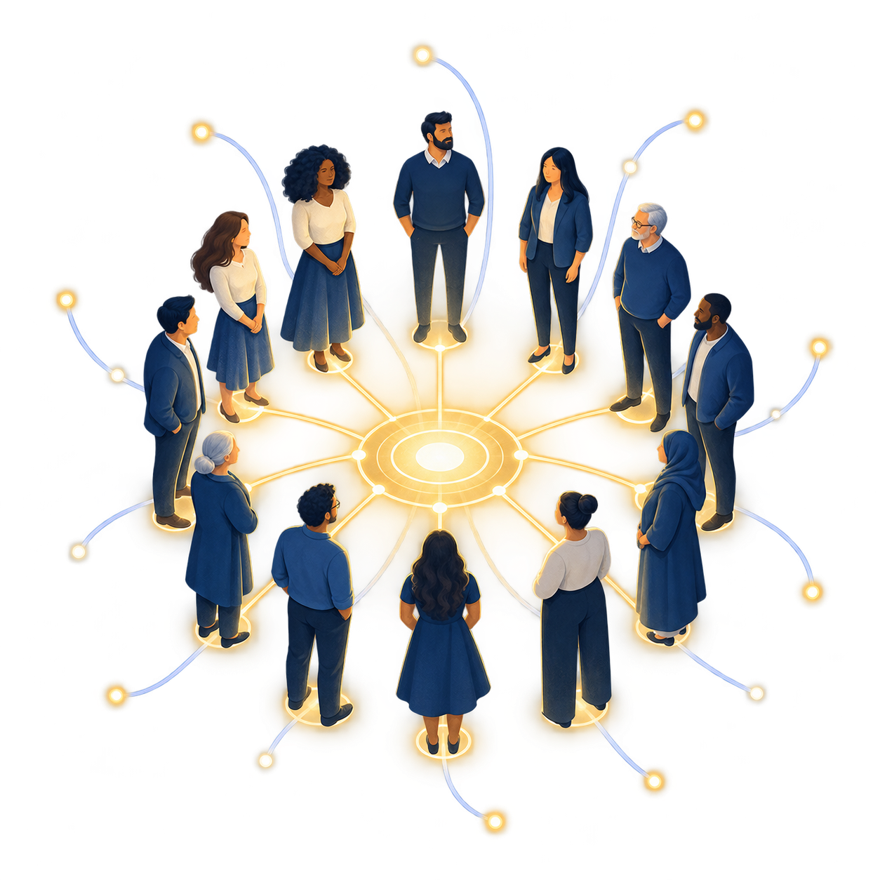 The peoples hub icon