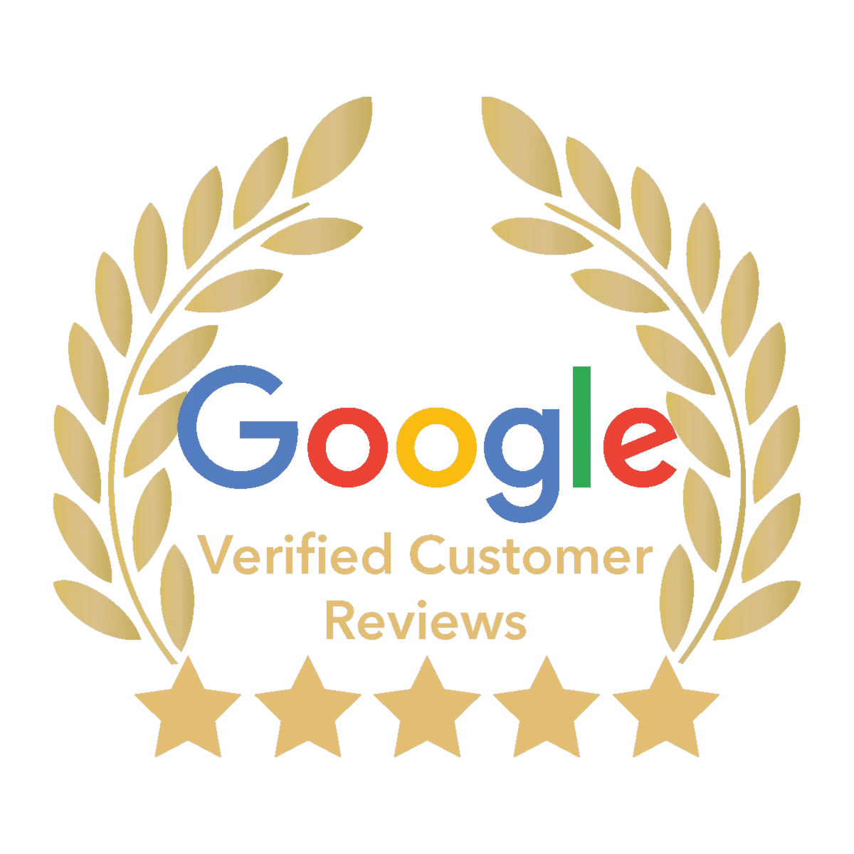 Google Verified Customer Reviews 5-Star Rating badge for Khashayar Law Group