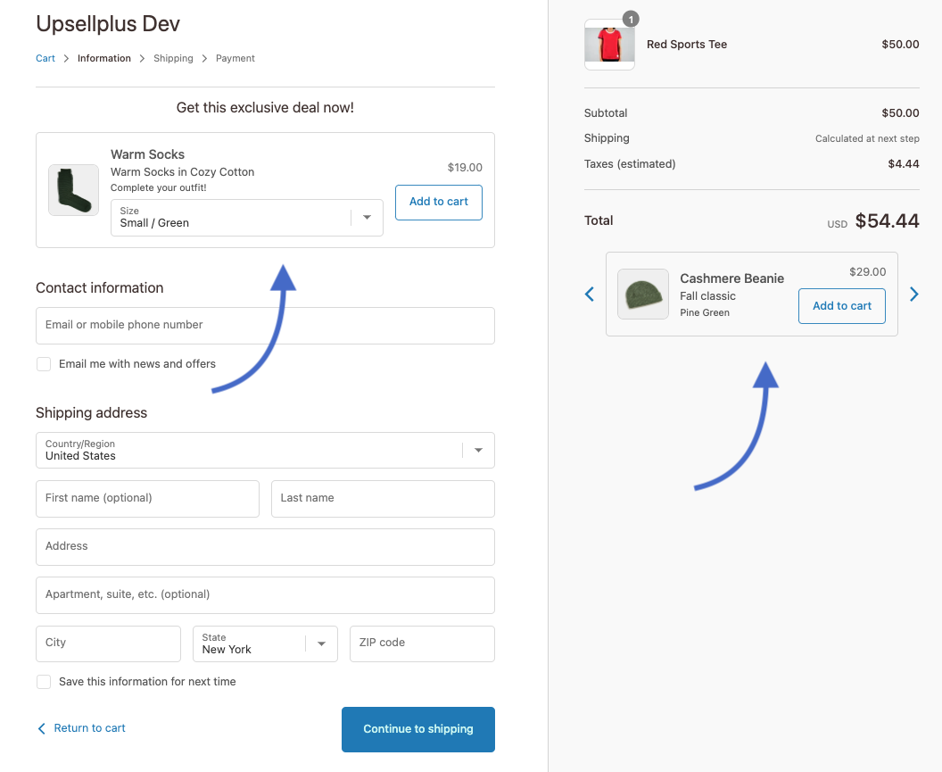 Checkout Extensibility Shopify Plus