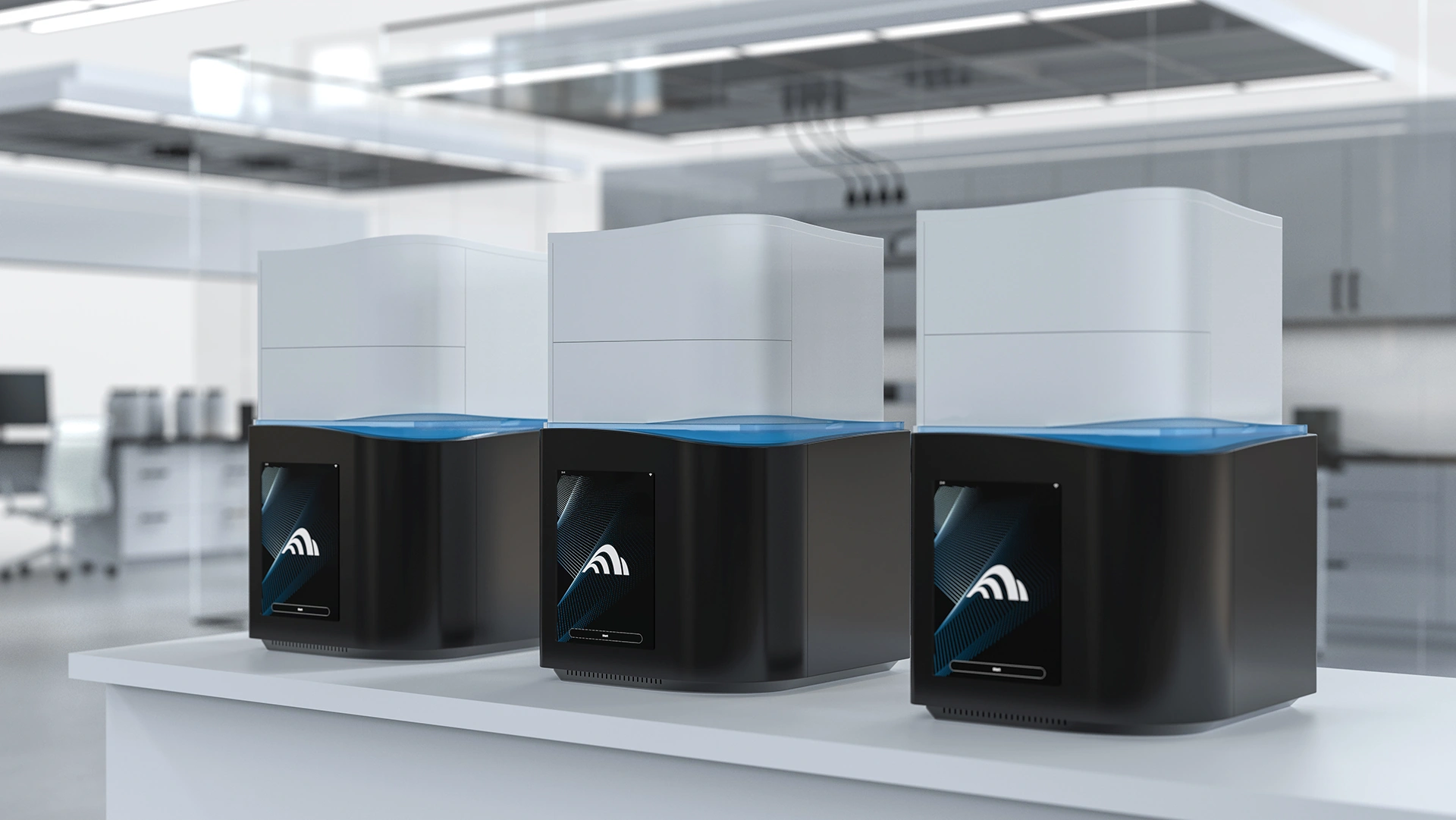 Encodia protein analysis instruments designed by Speck Design for a next-generation life science platform.