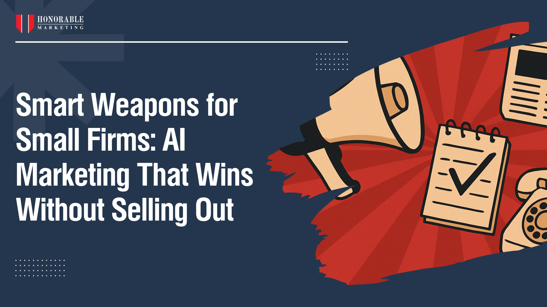 Smart Weapons for Small Firms: AI Marketing That Wins Without Selling Out