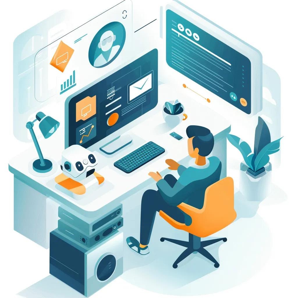 Small law firm leveraging AI marketing for client engagement