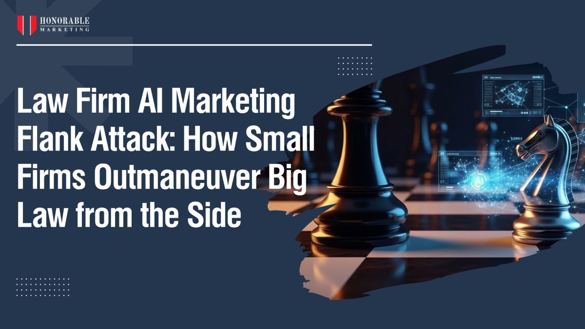 Law Firm AI Marketing Flank Attack: How Small Firms Outmaneuver Big Law from the Side