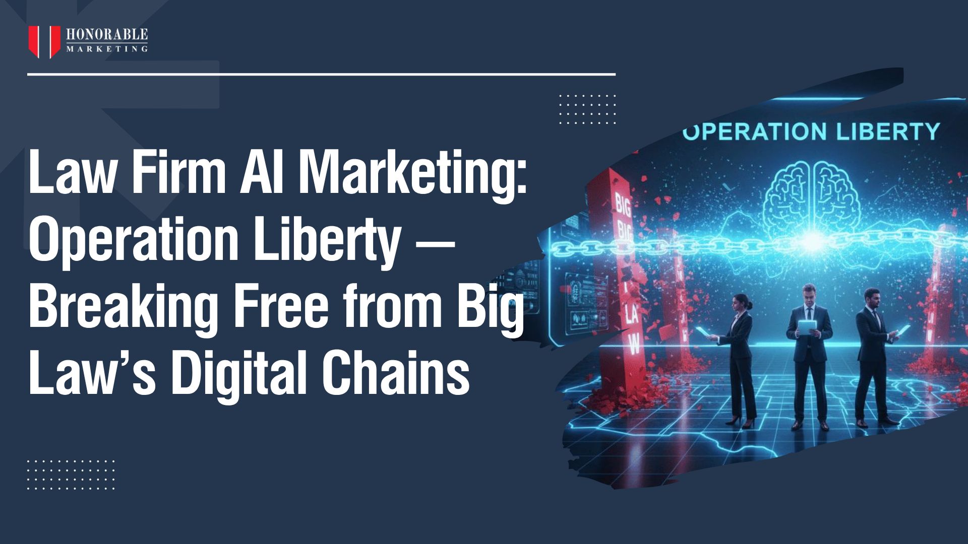 Law Firm AI Marketing: Operation Liberty — Breaking Free from Big Law’s Digital Chains