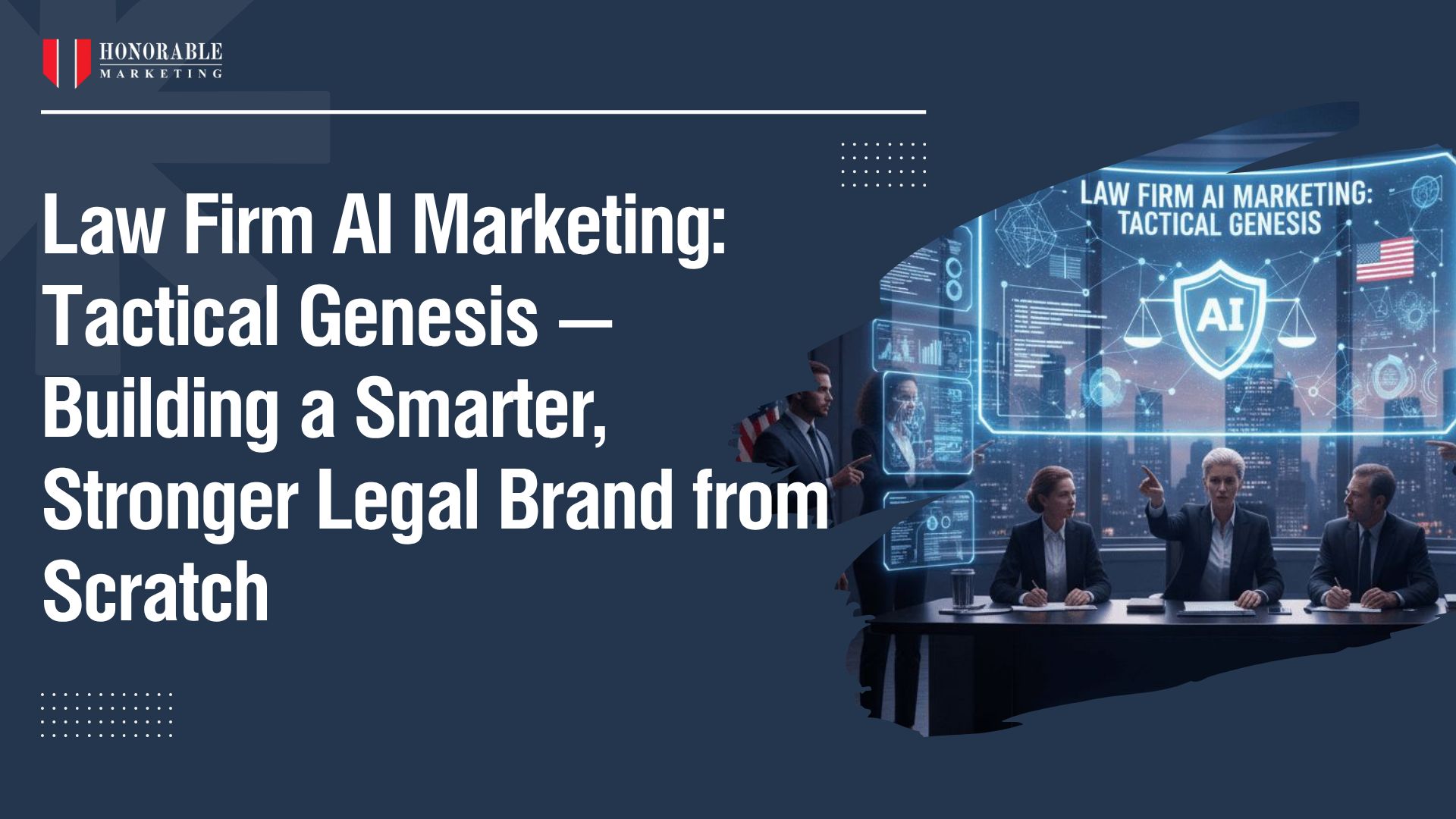Law Firm AI Marketing: Tactical Genesis — Building a Smarter, Stronger Legal Brand from Scratch