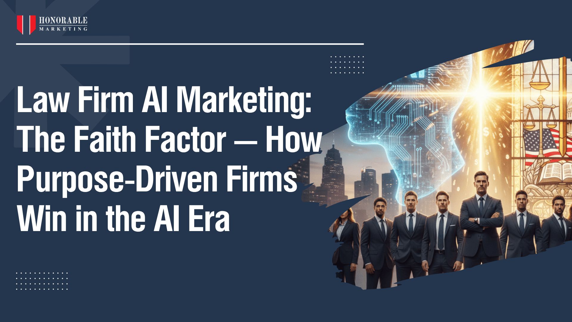 Law Firm AI Marketing: The Faith Factor — How Purpose-Driven Firms Win in the AI Era