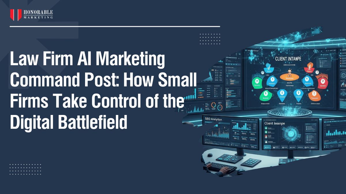 Law Firm AI Marketing Command Post: Master Your Digital Analytics