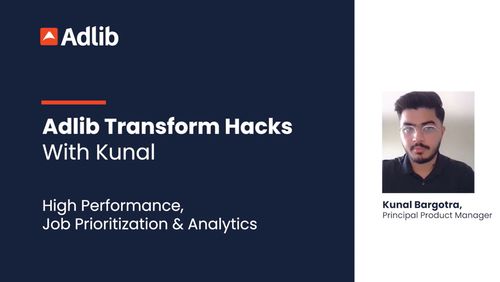 Hacks with Kunal: Document Transformation Performance & Analytics For Enterprise Scalability