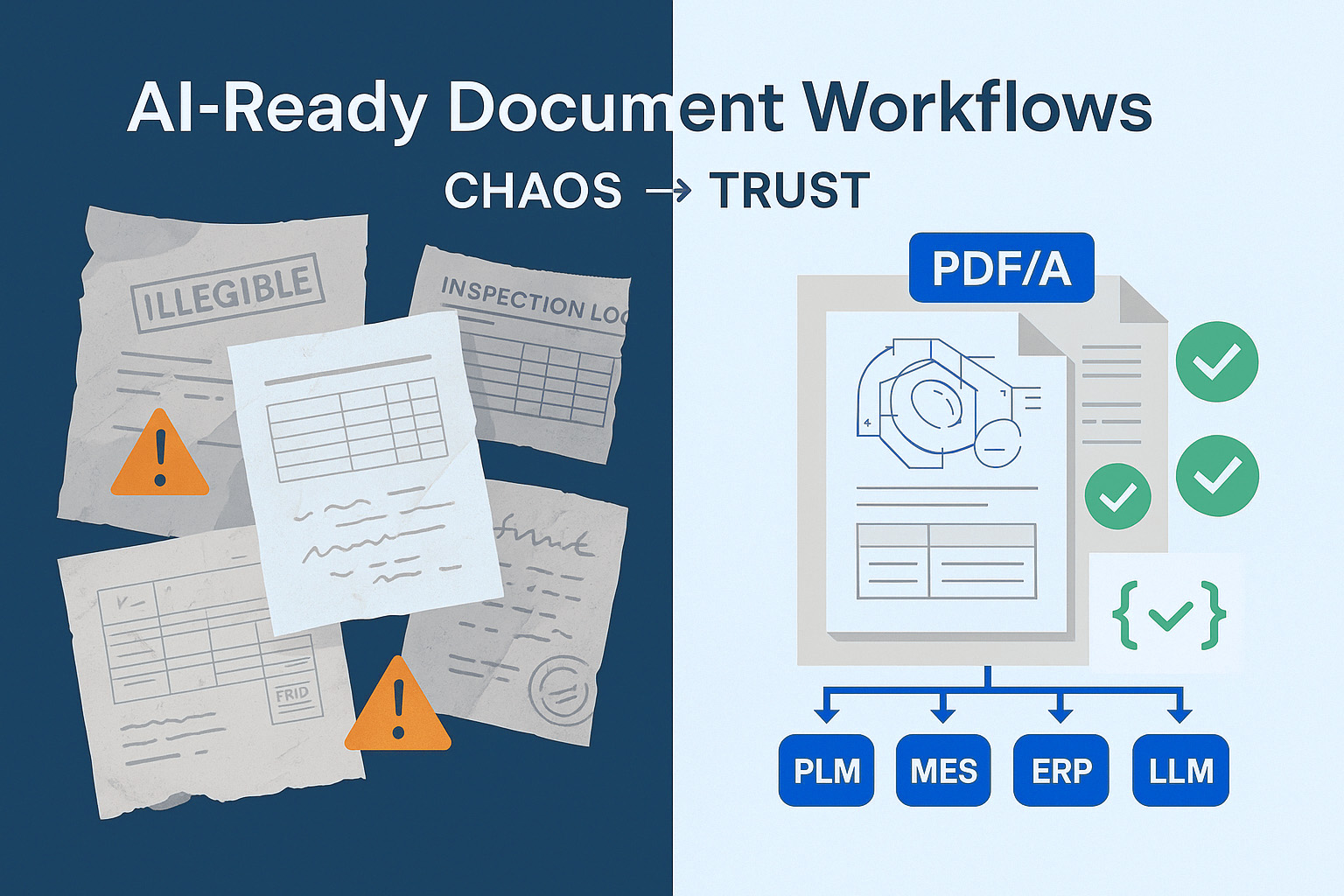 AI-Ready Document Workflows for Smart Manufacturing