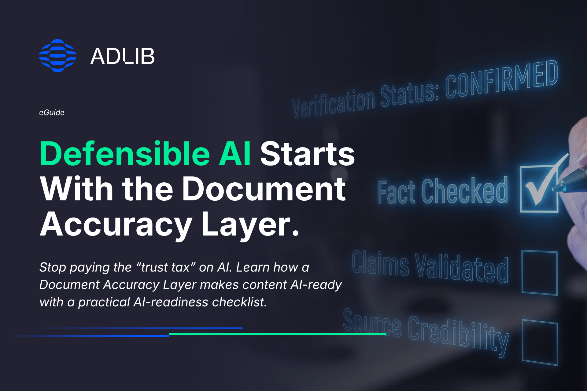 Defensible AI Starts With the Document Accuracy Layer | eGuide