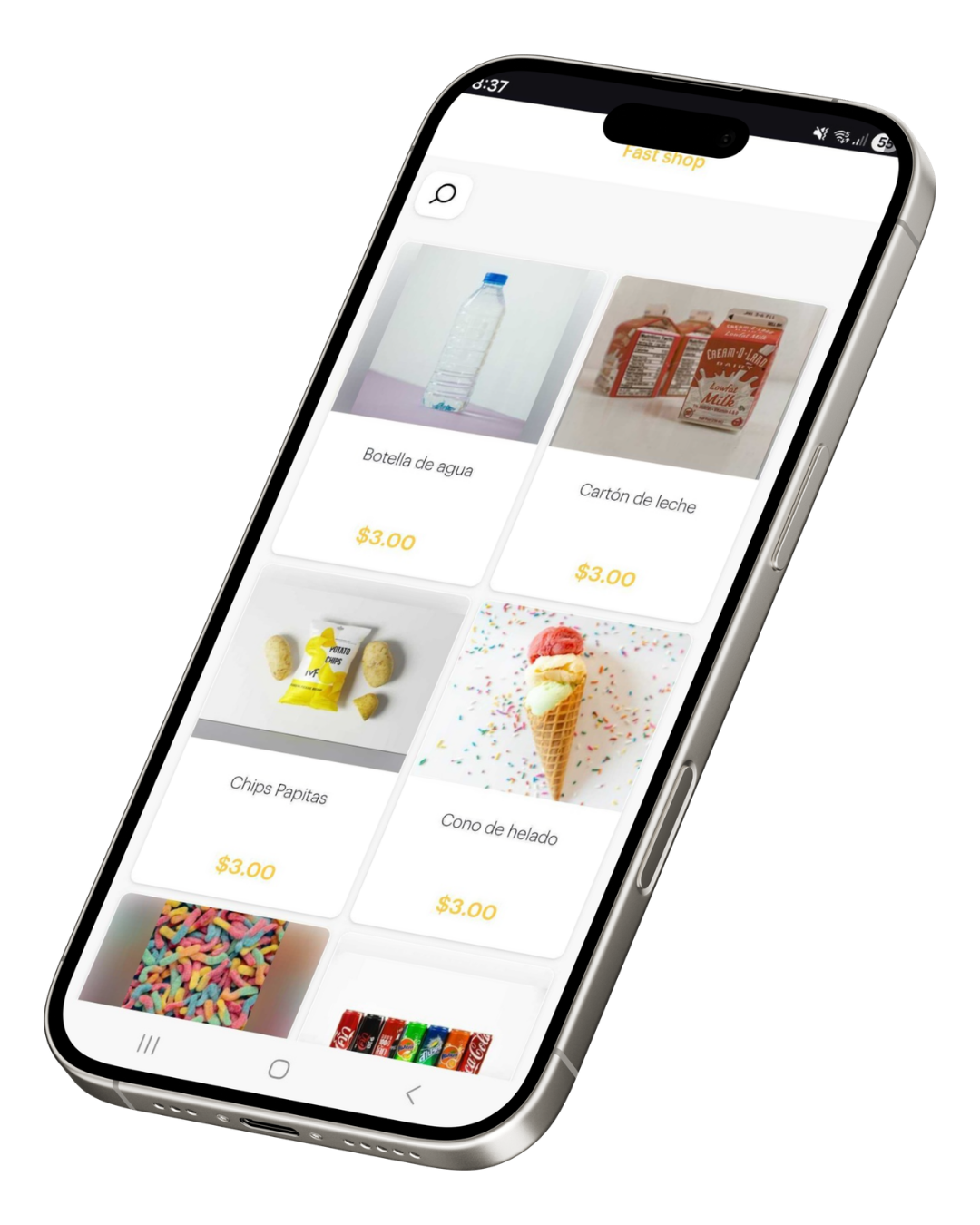 iPhone mockup