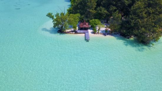 Kura Kura Resort à Karimunjawa:  Krakal Island