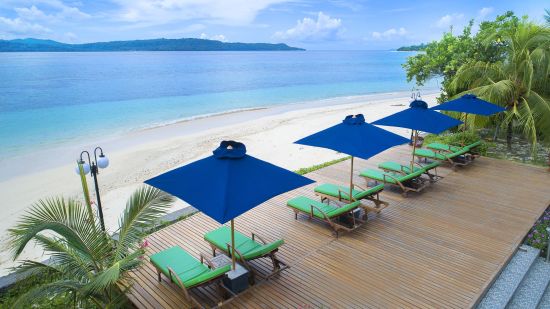 Gangga Island Resort & Spa à Manado:  Sundeck