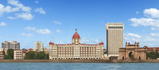 The Taj Mahal Palace à Mumbai: The Taj Mahal Palace with Gateway of India