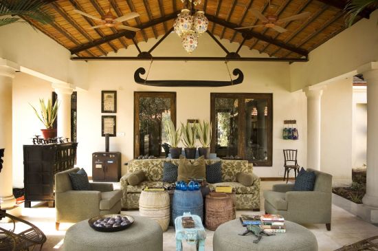 Baghvan, A Taj Safari à Pench:  Lounge