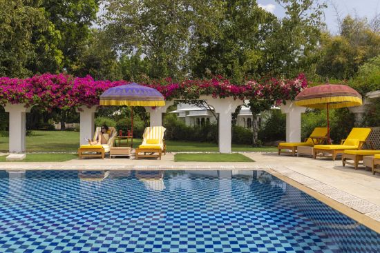 The Oberoi Vanyavilas Wildlife Resort à Ranthambore:  Pool