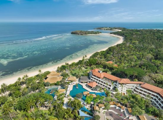 Nusa Dua Beach Hotel & Spa-Handwritten Collection in Südbali: Aerial View