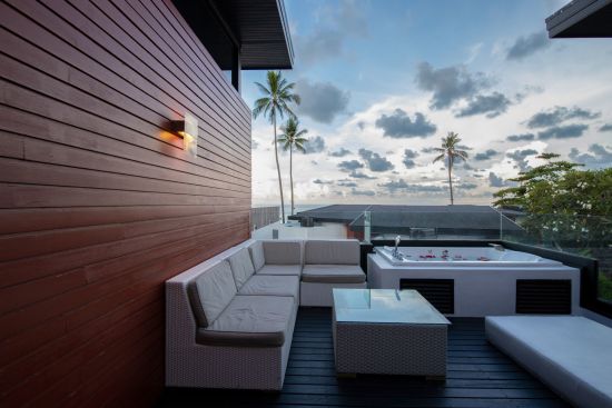 Aava Resort & Spa à Khanom:  Family Villa | Sundeck
