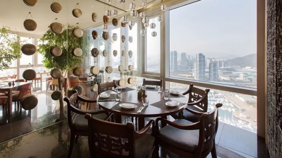 Park Hyatt Busan:  Dining Room Marina View