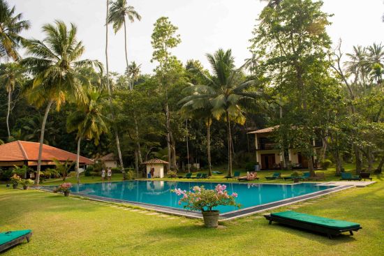 Talalla Retreat: Pool area