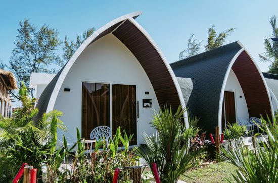 Eden Beach Resort à Koh Rong Sanloem:  Family Bungalow Garden View