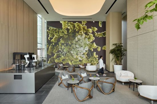 COMO Metropolitan Singapore in Singapur:  Lobby Lounge