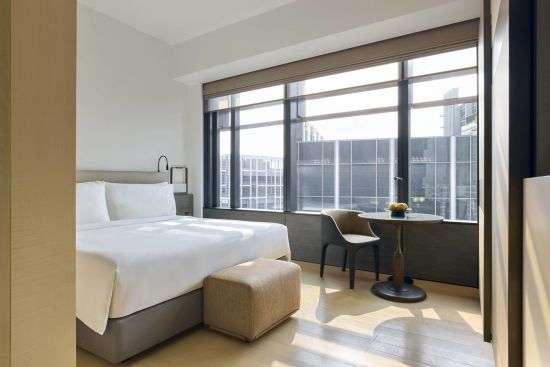 COMO Metropolitan Singapore in Singapur:  Cairnhill Room | Metropolitan Suite | Bedroom King