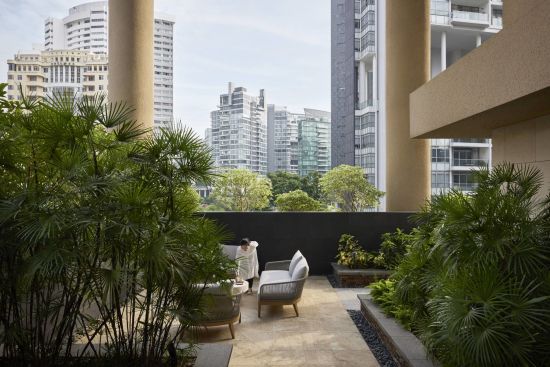 COMO Metropolitan Singapore in Singapur:  Sky Garden 