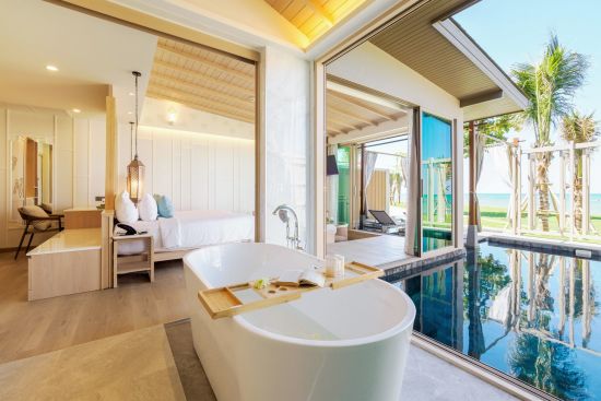 The Little Shore Khao Lak by Katathani:  Seafront Double Pool Villa