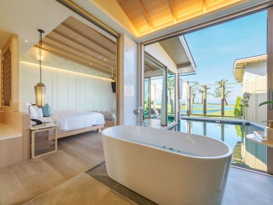 The Little Shore Khao Lak by Katathani:  Seaview Double Pool Villa
