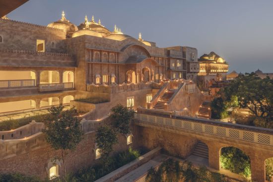 Six Senses Fort Barwara à Jaipur: Evening View Mardana Mahal
