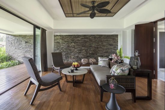 The Residence Bintan:  Garden Terrace | Living Room
