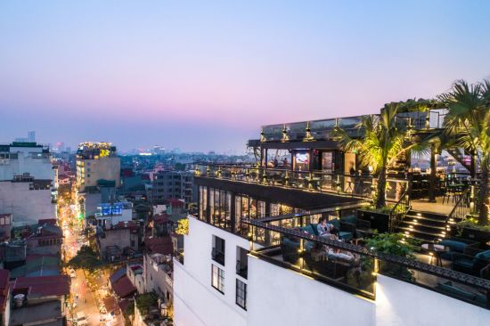 La Siesta Premium Hang Be à Hanoi:  Lighthouse Sky Bar