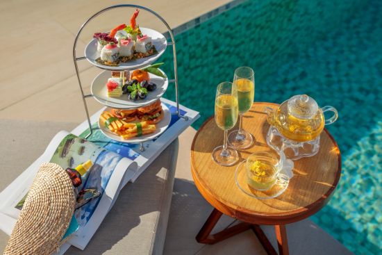 Fusion Resort Cam Ranh in Nha Trang:  Afternoon Tea