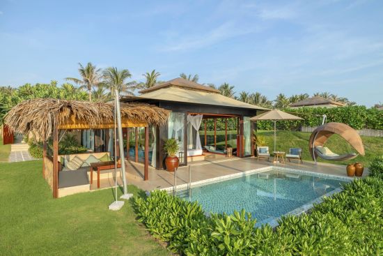Fusion Resort Cam Ranh in Nha Trang:  Beach Front Pool Villa