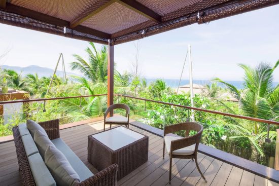 Fusion Resort Cam Ranh in Nha Trang:  Ocean View Suite | one balcony