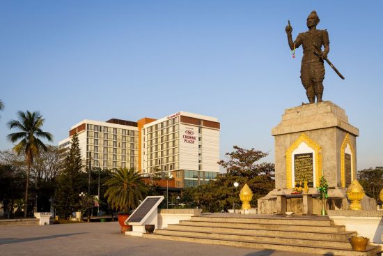 Crowne Plaza Vientiane:  Hotel building 