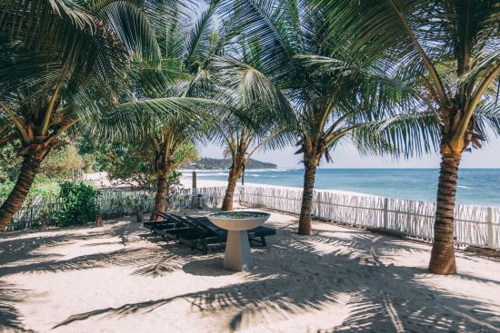 Lantern Boutique Hotel à Mirissa:  Beach Access