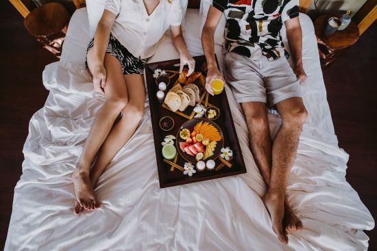 Karpaha Sands à Passekudah:  Breakfast in Bed