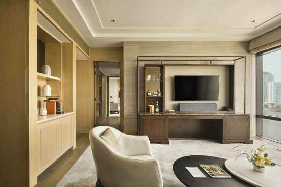 Capella Bangkok:  River Suite | Living Room