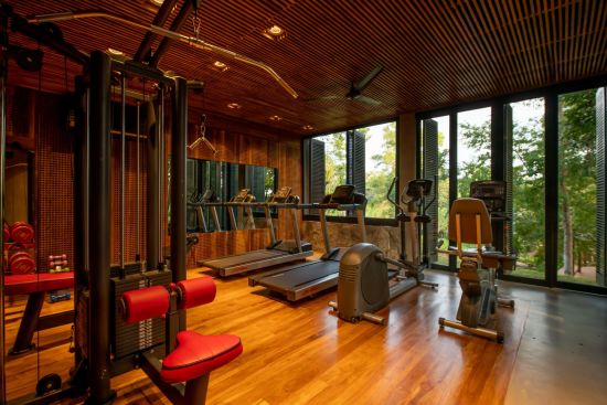 Haritha Villas & Spa à Hikkaduwa:  Gym