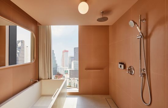 The Standard, Bangkok Mahanakhon:  Corner Double/King| Bathroom