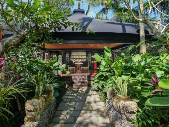Capella Ubud, Bali:  Reception