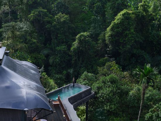 Capella Ubud, Bali:  Keliki Valley Tent | Saltwater Pool