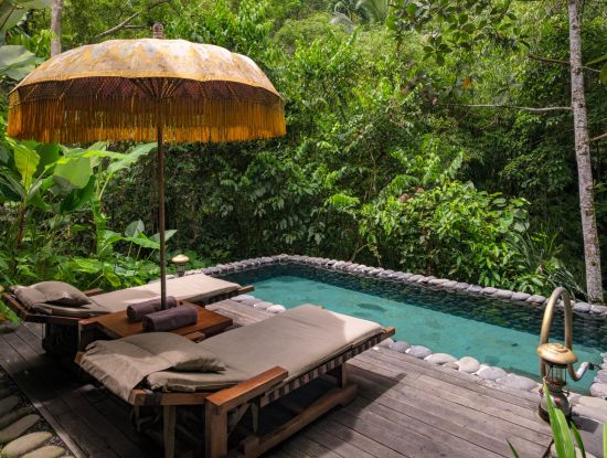 Capella Ubud, Bali:  River Tent | Saltwater Pool